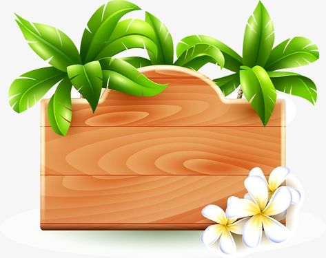 Topper Pohon Kelapa, Wood Png, Pink Cake Toppers, Jungle Decorations, Moana Themed Party, Leaves Png, Colorful Borders Design, Jungle Theme Birthday, School Frame