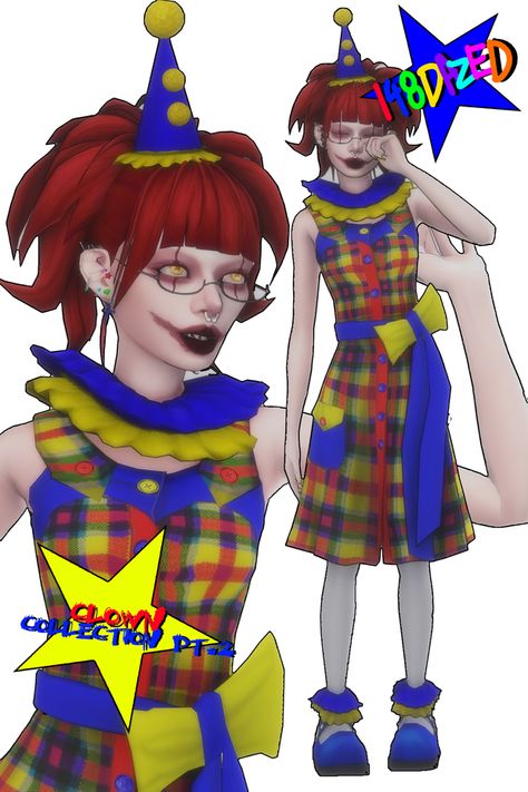 Ts4 Maxis Match Cc, Sims 4 Cc Maxis, Sims 4 Cc Maxis Match, Anime Computer Wallpaper, Clown Clothes, Sims 4 Cas Mods, The Sims 4 Packs, Sims 4 Cc Folder, Sims 4 Characters