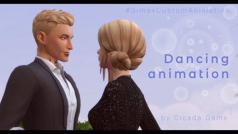 Sims 4 Dancing Animation, Sims 4 Dance Animation Free, Sims 4 Cc Dance Animations, Sims Animations, Animation Poses, Dance Invitation, Sims4 Poses, Dance Animation, Sims Poses