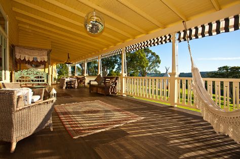 Dream Porch, Australian Architecture, Wrap Around Porch, Residential Real Estate, Australian Homes, The Deck, Covered Porch, Outdoor Rooms, My Dream Home