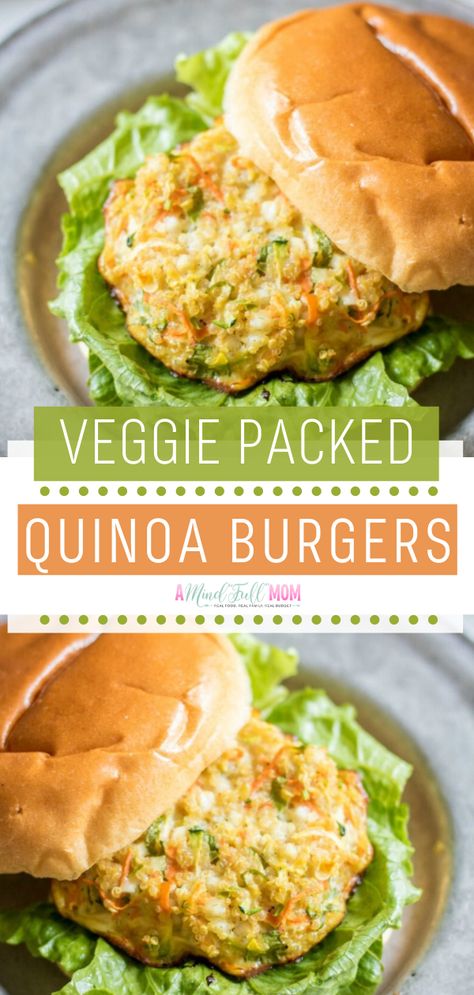 Veggie burger made with quinoa, veggies and cottage cheese. Quinoa Burger Recipe, Quinoa Veggie Burger, Quinoa Patties, Quinoa Burger, Best Veggie Burger, Vegetable Burger, Quinoa Burgers, Quinoa Rice, Veggie Burgers Recipe