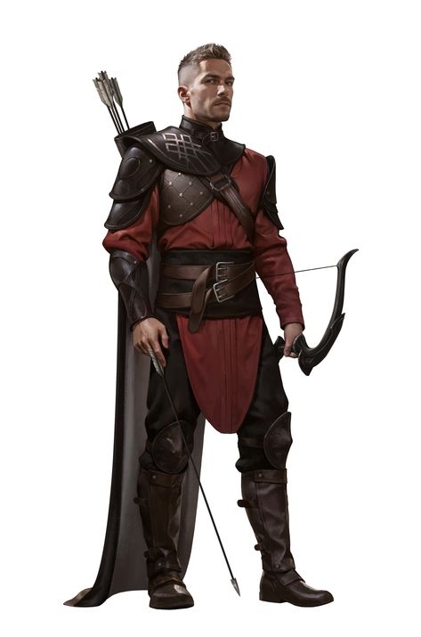 Ranger Dnd, Ranger Armor, Archer Characters, Viking Character, Fantasy Role Playing, Blood Art, Human Male, Dnd Art, Character Design Male