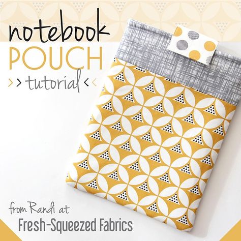 Sewing Classes For Beginners, Notebook Pouch, Pochette Diy, Diy Sy, Tas Laptop, Notebook Sleeve, Book Pouch, Pouch Tutorial, Sewing Class