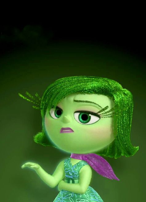 pixar inside out  disgust.... Disgust Inside Out Aesthetic, Disgusted Gif, Inside Out Disgust, Disgusted Inside Out, Pixar Inside Out, Disney Gifs, Inside Out Emotions, Inside Out Characters, Jennifer L Armentrout