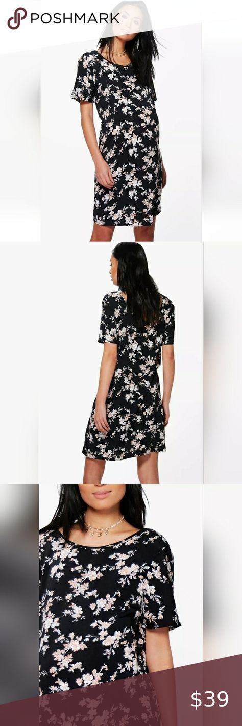 NEW NWT Boohoo Maternity Lauren Floral Shift Dress Sz 8 US, 12 UK Boohoo Maternity, Their Loss, Boohoo Dresses, Floral Shift Dress, Online Purchase, Shift Dress, Ups, Dress Es, Dresses Skirts