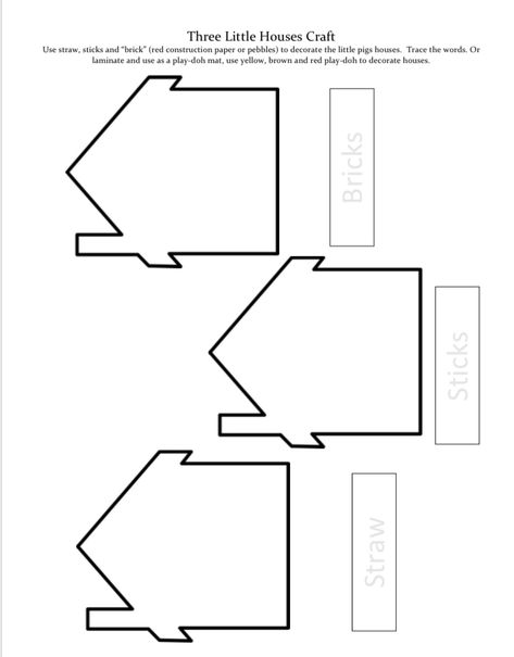 3 Little Pigs Art Preschool, Three Little Pigs Art Preschool, Three Pigs Craft, Preschool Three Little Pigs Activities, Three Little Pigs Crafts For Toddlers, 3 Pigs Activities, Three Little Pigs Craft Preschool, The 3 Little Pigs Activities Preschool, 3 Little Pigs Craft Preschool