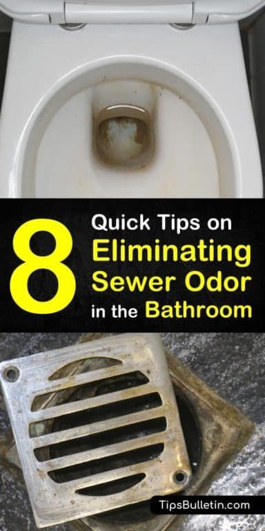 How to Get Rid of Sewer Smell in the Bathroom - 8 Quick Tips on Eliminating Sewer Odor Sewer Smell In Bathroom, Sink Drain Smell, Cleaning Toilet Stains, Toilet Stains, Bathroom Odor, Bathroom Drain, Clean Green, Bathroom Sink Drain, Cleaner Recipes