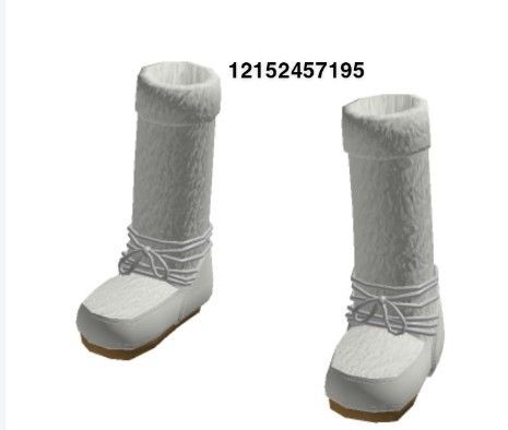 Roblox Moon Boots Codes, Cute Bloxburg Outfits Codes, Y2k Fuzzy Boots Roblox Code, Roblox White Boots Code, Roblox Boot Codes, Cute Roblox Clothes Codes, Roblox Layered Pants Codes, Roblox 3d Pants Codes, Bloxburg Boots Codes