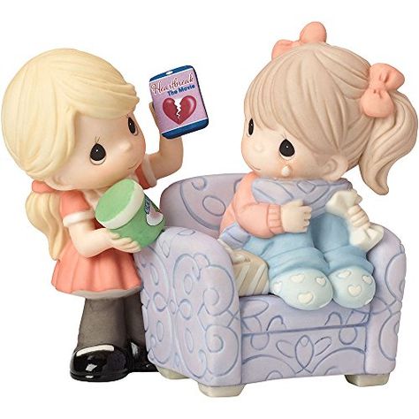 Precious Moments 162004 Where Would I be without You, Bisque Porcelain Figurine Precious Moments