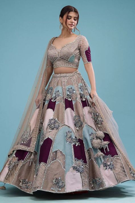 Dressed for Forever: Unveiling Contemporary Bridal Fashion Lehenga Designs Latest, Sangeet Lehenga, Latest Bridal Lehenga Designs, Bridal Lehenga Designs, Latest Bridal Lehenga, Contemporary Bridal, Multicolor Sequins, Wedding Lehenga Designs, Lehenga Designs Simple