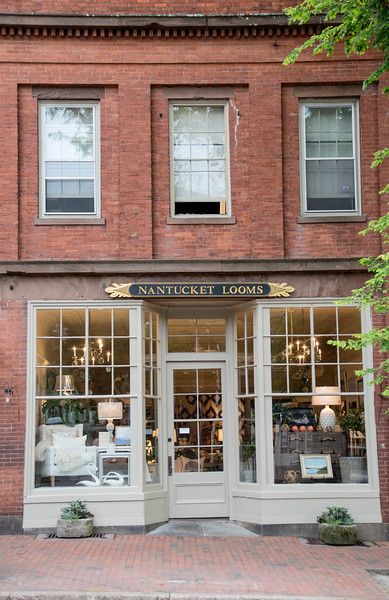 Boutique Exterior Store Fronts, Boutique Exterior, Brick Store, Nantucket Home, Nantucket Style, Storefront Design, Shop Fronts, Shop Front, Brick Building