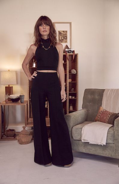 Wide Leg Pant & Halter | Ripley Rader Ripley Rader Pants, Ripley Rader, Wide Leg Pant, Leg Pants, Wide Leg Pants, New Look, Wide Leg, Jumpsuit, Pants