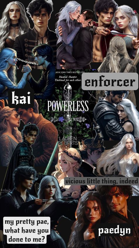 powerless ~ Lauren Roberts ~ kai and paeydn Powerless Lauren Roberts, Lauren Roberts, Book Show, My Vibe, Fantasy Books, Book Aesthetic, Hunger Games, Best Sellers, Book Lovers