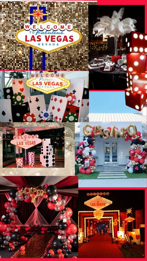 Las Vegas Prom Theme Decoration, Prom Vegas Theme, Las Vegas Casino Prom Theme, Las Vegas Homecoming Float, Vegas Formal Theme, Las Vegas Hoco Theme, Vegas Theme Formal, Vegas Prom Theme Decoration, Night In Vegas Prom Theme