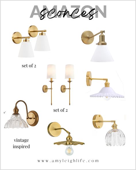 Best Amazon Wall Sconces, European Wall Sconces, Gold Sconces Kitchen, Vintage Wall Sconces Bathroom, Cottage Style Wall Sconces, Bathroom Lighting Over Mirror Vintage, Vintage Wall Sconces Bedroom, Brass Sconces Bathroom, Gold Sconces Bedroom