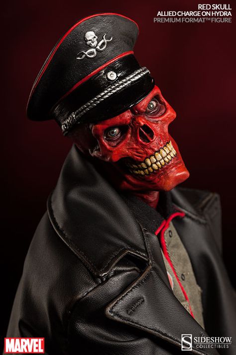 Red Skull Marvel, Skull Statue, Collectibles Toys, Marvel Cartoons, Marvel Villains, Collectible Toys, Action Toys, Marvel Cosplay, Marvel Comic Universe