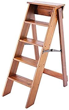 Kitchen Step Ladder, Wooden Step Ladder, Ladder Stands, Small Staircase, Folding Step Stool, Folding Ladder, Step Ladders, Wooden Steps, Wood Ladder