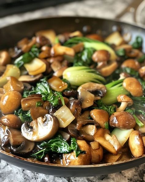 I'm embarrassed by how much I love this dish, but it's too good not to share Asian Veggies Sides Stir Fry, Best Asian Dinner Recipes, Fall Stir Fry, Cheap Stir Fry Recipes, Yummy Side Dishes For Dinner, Chinese Entree Recipes, Bach Choy Recipes, Veggie Ideas For Dinner, Fun Vegetable Recipes