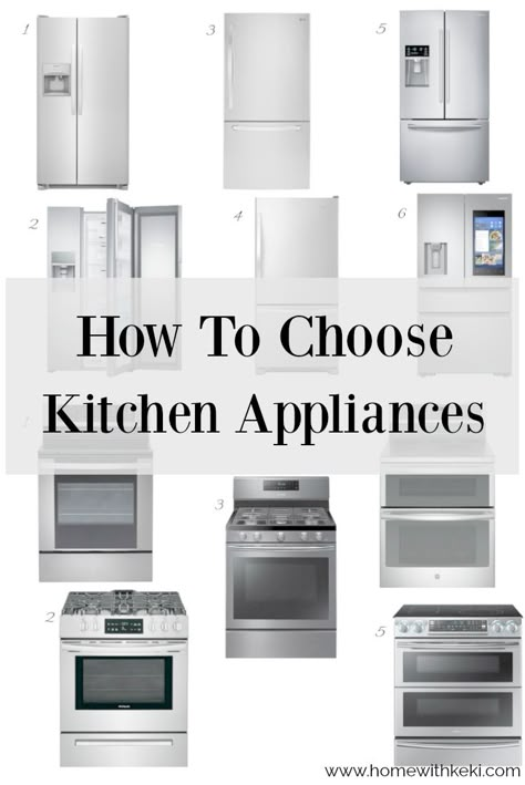 Most Popular Kitchen Cabinet, Kitchen Appliance Trends, Popular Kitchen Cabinet, Stainless Appliances Kitchen, Kitchen Cabinet Color, Kitchen Appliance Storage, Modern Kitchen Appliances, Kitchen Appliances Design, Stainless Steel Kitchen Appliances