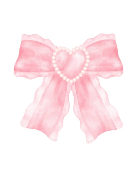 Coquette Pink Heart Bow - Stylish accessory that adds a touch of charm to any outfit or craft. Aesthetic Heart Design, Love Pink Aesthetic, Coquette Pictures, Pink Heart Aesthetic, Pink Drawings, I Heart Me, Pink Bow Aesthetic, Bows Aesthetic, Coquette Heart