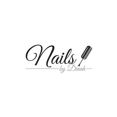 This is entry #43 by dtprethom in a crowdsourcing contest Design logo for a nail salon for $15.00 posted on Freelancer! Nails Page Logo, Nail Tech Logo Design Ideas, Nails By Logo, Logo Nail Mi, Logo Nail Designs, Nail Artist Logo Design Ideas, Nail Salon Logo Design Ideas, Logo For Nails, Nails Artist Logo