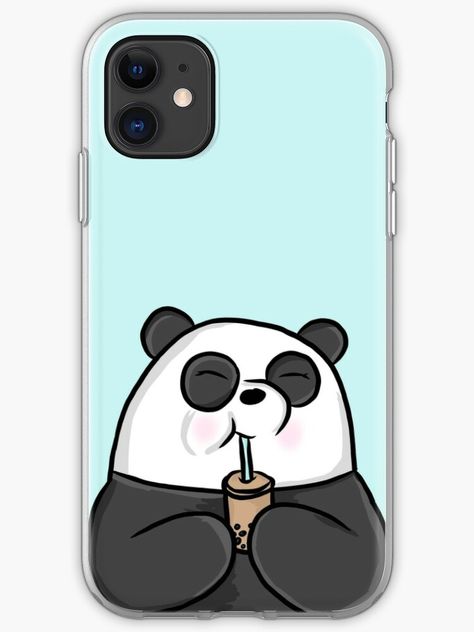 Phone Cover Painting Ideas Cute, Panda Phone Cases Diy, Cute Drawing For Phone Case, Cute Mobile Cover Painting Ideas, Cute Drawings For Phone Cases, Mobile Cover Drawing, Doodle Phone Cover, Cute Phone Cover Painting, Cute Mobile Cover Painting