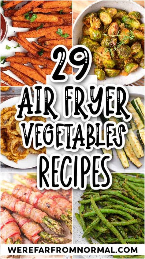 Air Fryer Recipes Healthy Dinners, Air Fryer Veggies, Air Fryer Vegetable Recipes, Air Fryer Vegetable, Air Fryer Vegetables, Recipes Airfryer, Air Fryer Recipes Healthy Low Carb, Air Fryer Recipes Keto, Fried Veggies