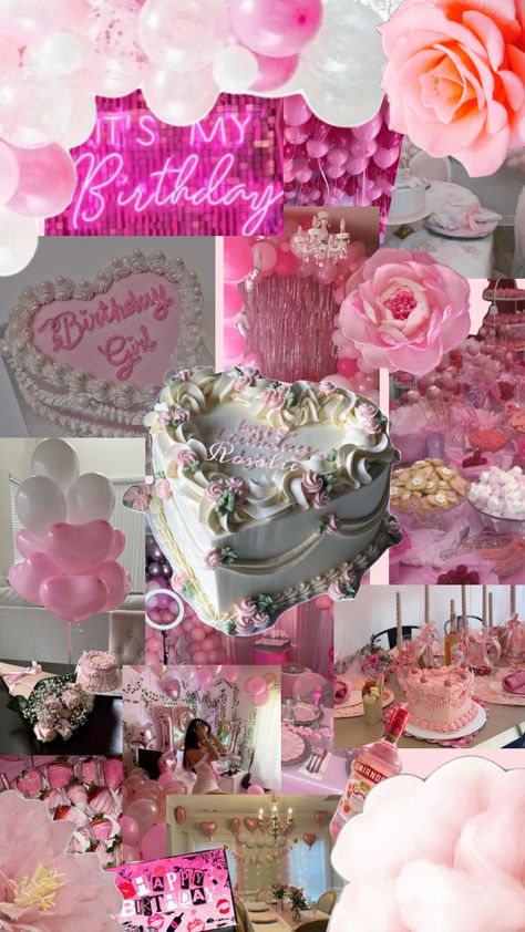 HAPPY BIRTHDAY TO ME!!:))#itsmybirthday#april18th#aprilbaby#rainbowbaby#spring#bday Birthday Pink Aesthetic, Birthday Wallpaper Aesthetic, Happy Birthday Pink, Birthday Photo Collage, Birthday Collage, Birthday Wallpaper, Birthday Week, It S My Birthday, Happy Birthday To Me