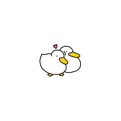 Happy New Year Drawing, New Year Drawing, Happy Doodles, Duck Drawing, Mini Doodle, Duck Art, Creative Drawing Prompts, Happy Pictures, Easy Drawings Sketches