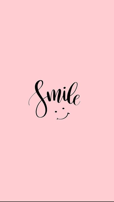 Pink Wallpaper Quotes, Smile Png, Quotes Background, Girly Wallpaper, Inspirational Quotes Background, Positive Quotes Wallpaper, Tiny Quotes, Positive Wallpapers, Cute Mobile Wallpapers