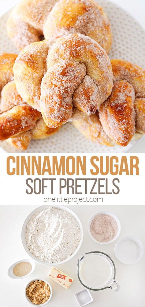 Cinnamon Sugar Soft Pretzels, Soft Pretzels Recipe, Soft Pretzel Recipe, Homemade Soft Pretzels, Pretzels Recipe, Candida Diet, Fun Recipes, Easy Baking Recipes Desserts, Soft Pretzels