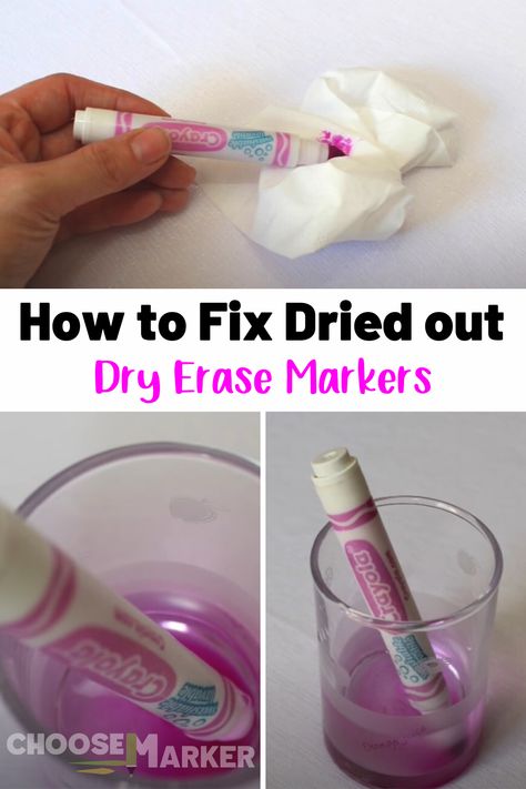 Wondering about reviving dried out markers? Here, we’ll explore the different substances that can fix a dried out marker, and how to use them properly to achieve that goal. Dried Out Markers How To Revive, How To Fix Dried Out Markers, Marker Hacks, Tiktok Advice, Crafting Hacks, Cleaning Paint Brushes, Journaling Tips, Tombow Markers, Expo Marker