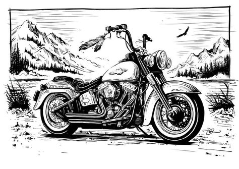 Motorcycle Art Tattoo, Motocykle Harley Davidson, Harley Davidson 48, Moto Harley Davidson, Motorcycle Tattoo, Мотоциклы Harley Davidson, Harley Davidson Tattoos, Motorbike Art, Harley Davidson Baggers