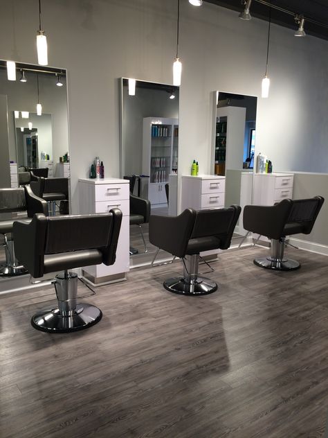 our stylists stations #interiors #salon #atelies113 Hair Salon Stations, Salon Interior Design Ideas, Small Salon, Hair Salon Interior Design, Salon Design Ideas, Nail Salon Interior Design, Beauty Salon Interior Design, Home Hair Salons, Nail Salon Interior