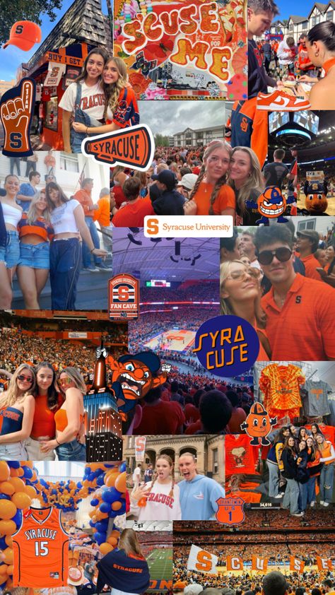 #wallpaper #college #university #syracuse #newyork #syracuseuniversity #collegeaesthetic #university #citylife #orange #blue #football #gameday #aesthetic #vibe Gameday Aesthetic, University Aesthetic, College Aesthetic, Syracuse University, Blue Football, Dream School, College University, Dream Board, University