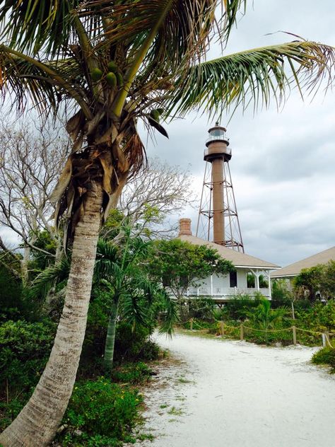 Sanibel Island Lighthouse, FL Sanibel Lighthouse, Florida Lighthouses, Sanibel Island Florida, Captiva Island, Tropical Travel, Florida Living, Sanibel Island, Sunshine State, Florida Travel