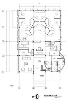 Small Dental Office, Office Design Small, Office Layouts, Desk Arrangements, Agency Office, Design Studio Workspace, Small Office Design, Interior Design Layout, Architecture Drawing Plan