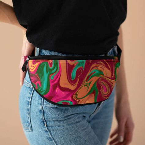 Electric Red Forest Fanny Pack (Medium) - https://www.aciddaddy.com/products/vibrant-trippy-psychedelic-forest-fanny-pack-medium Enhance your music festival experience with our Electric Red Forest Fanny Pack. This medium-sized, 100% polyester fanny pack features a captivating psychedelic forest design, infused with vibrant colors to perfectly match your festival vibes. Ideal for ravers and music festival enthusiasts, it easily carries all your essentials at EDM shows, concerts, or parties. T... Tank Top Swimsuit, Forest Festival, Puffer Jacket Men, Trippy Designs, Red Forest, Rave Gear, Festival Essentials, Festival Gear, Rave Festival