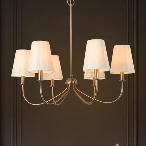 ReginaAndrew 1 - Light Dimmable Natural Wall Light - Wayfair Canada Modern Shades, Classic Chandelier, Wheel Chandelier, Vintage Candlesticks, Candle Chandelier, Chandelier Bedroom, Hanging Ceiling Lights, Contemporary Chandelier, Traditional Chandelier