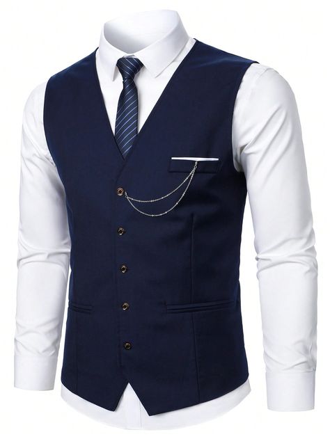 Casual Suit Vest, Plaid Suit Men, Mens Suit Style, Business Casual Suit, Men's Business Casual, Men's Waistcoat, Men's Trench Coat, Classy Suits, Mens Suit Vest