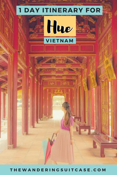 Visiting Hue, Vietnam | Day trip | Vietnam Tour | Hue Itinerary | 1 day in Hue | Southeast Asia | Picking a tour | things to do in Hue | What to do in Hue |  via @wanderingsuitca Vietnam Beaches, Vietnam Vacation, Vietnam Tattoo, Vietnam Tour, Hue Vietnam, Vietnam Itinerary, Beautiful Vietnam, Vietnam Voyage, Travel Vietnam