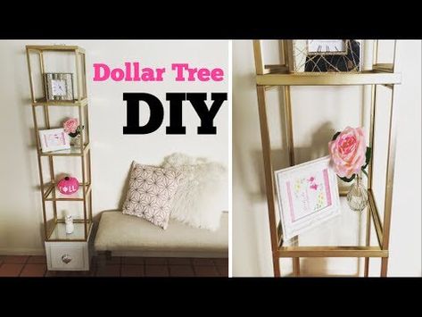 Glass Crafts Diy, Diy Projects For Bedroom, Easy Diy Room Decor, Diy Tree, Diy Dollar Tree Decor, Diy Casa, Dollar Tree Decor, Living Room Organization, Dollar Tree Diy Crafts