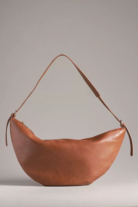 Après Oversized Slouchy Sling Bag | Anthropologie Leather Sling Bags Women, Leather Sling Bags, Sling Bags Women, Womens Sling Bag, Anthropologie Bags, Slouchy Bag, Brown Fits, Leather Sling Bag, Brown Handbag