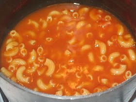 Armida Cooks!: Macaroni Tomato Soup Tomatoe Macaroni Soup, Macaroni Tomato Soup, Noodles And Tomatoes, Tomato Macaroni Soup Recipe, Tomato Macaroni Soup, Macaroni Soup Recipes, Tomato Macaroni, Macaroni Soup, Pasta Soup