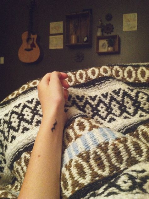 Quarter rest tattoo. Left wrist placement. #tattoo #quarterrest Madison T. Quarter Rest Tattoo, Guitar Tattoos, Placement Tattoo, Tattoo Mini, Guitar Tattoo, Music Tattoo, Good Hair Day, Body Tattoos, Future Tattoos