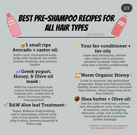 Pre-poo recipes Pre Poo Natural Hair Recipes, Low Porosity Hair Care, Pre Poo Natural Hair, Natural Hair Recipes, Low Porosity Natural Hair, Afro Hair Care, Healthy Hair Routine, Healthy Natural Hair Growth, Natural Hair Routine