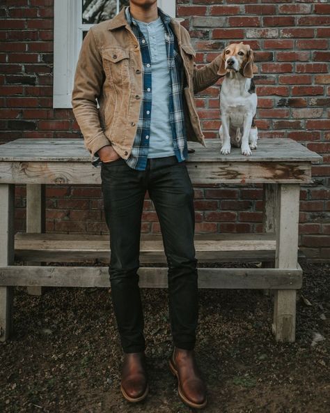 Fall Outfits Country, Mens Fall Outfits, Mens Outdoor Fashion, Mens Rugged, Rugged Men, Mens Fashion Rugged, Fall Outfits Men, Rugged Style, Grunge Look