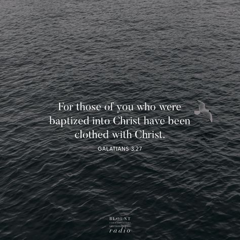 Being Baptized Quotes, Baptized Quotes, Getting Baptized, Verse Of The Day, Verses, Bible Verses, Small Business, Bible, Inspirational Quotes