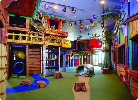 Kids dream playroom Huge Playroom Ideas, Amazing Playroom Ideas, Big Playroom Ideas, Jungle Gym Playroom, Playground Basement, Playroom Design Indoor Playground, Huge Playroom, Basement Playground, Playroom Themes