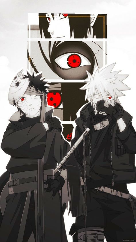 Superhero Wallpaper Iphone, Kakashi Obito, Naruto Jiraiya, Naruto Clans, Poses Manga, Kakashi And Obito, Anime Ninja, Naruto Uzumaki Art, Naruto Sasuke Sakura